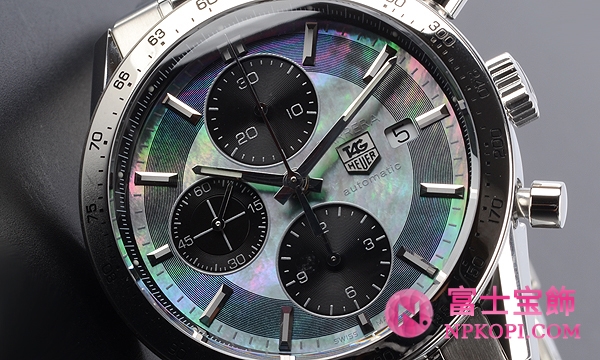 タグ・ホイヤーカレラタキメータークロノ 世界限定３０００本 CV201P.BA0794